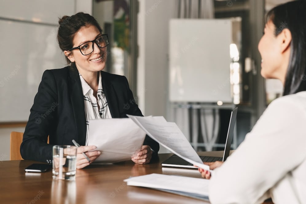 Professional Interview Setting